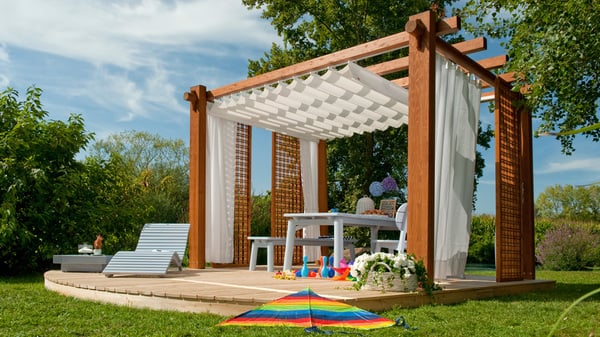 Gazebo in legno